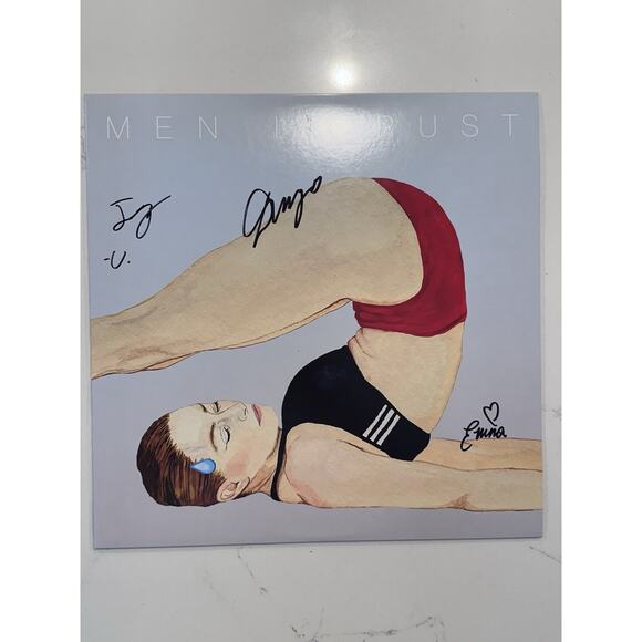 SIGNED MEN I TRUST Headroom LE Silver Vinyl 10th Anniversary /1000 Autograph #2 - Picture 1 of 7